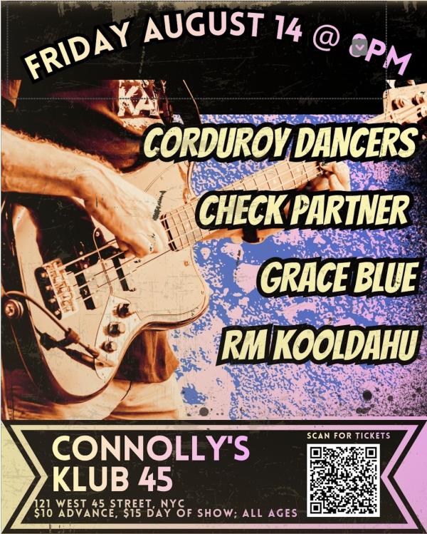Corduroy Dancers/Check Partner/Grace Blue/RM Kooldahu: 